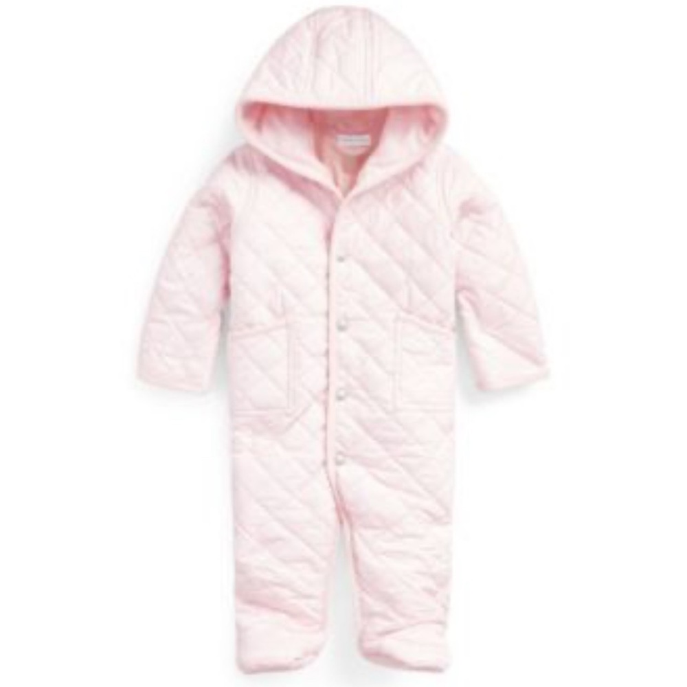 Polo by Ralph Lauren Pink Quilted Kids Jacket